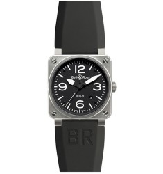 Bell & Ross BR MensAutomatic  Watch Replica BR 03-92 NEW STEEL